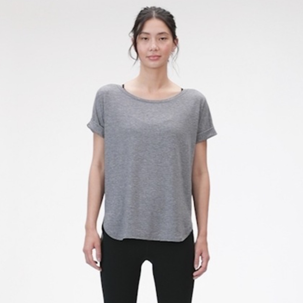 GAP | GapFit | Breathe | Roll Sleeve | T-Shirt | HG